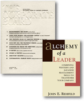 the corporate board and 'alchemy of a leader'